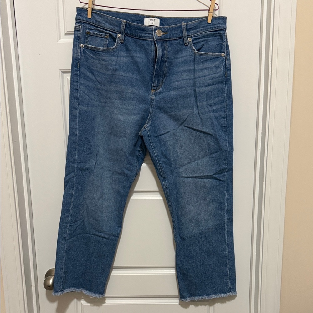 LOFT Classic Blue Denim Jeans